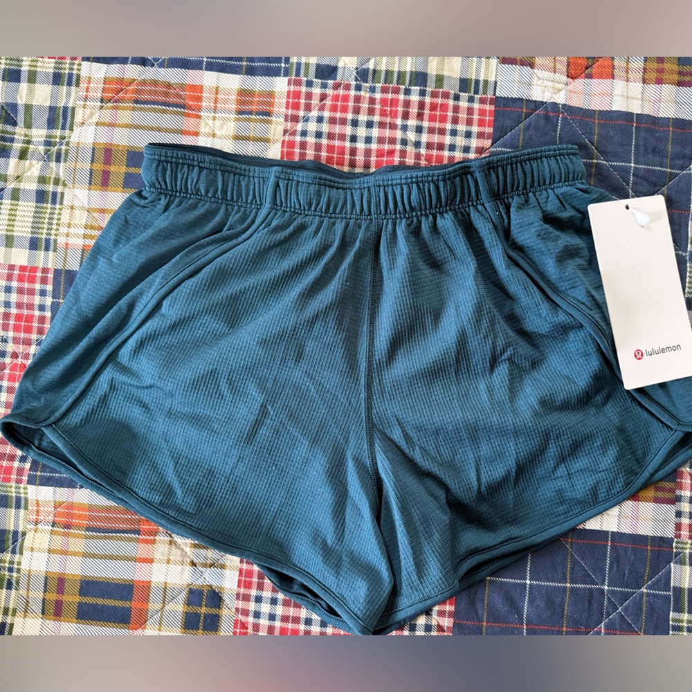 Lululemon Teal Athletic Shorts